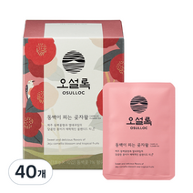 오설록 동백이 피는 곶자왈 과실차, 1.8g, 40개