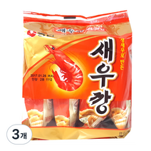 새우깡 미니팩, 120g, 3개