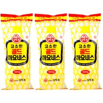 오뚜기 골드 마요네즈, 500g, 3개