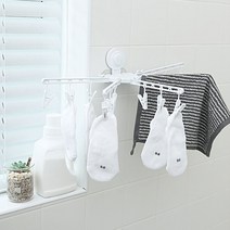 달팽이리빙 미스터 락 벽걸이 미니 빨래건조대, 1개