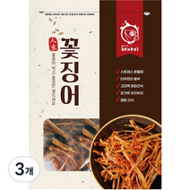 해야미 꽃징어 조미건어포, 300g, 3개