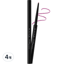 케이트 핏 레어 젤 펜슬 N 아이라이너 0.08g, PU-1 모브 퍼플, 4개