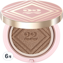 조성아22 씨앤티 대왕쿠션 25g SPF50+ PA++++, 02호 샌드 베이지, 6개