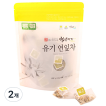 백년지기 유기 연잎차 티백, 20g, 20개입, 2개