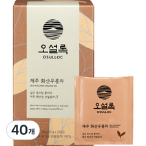 오설록 제주 화산우롱차, 1.5g, 40개