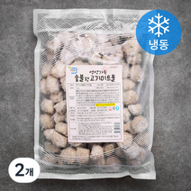 바른웰 영양가득 숯불향고기 미트볼 (냉동), 1kg, 2개