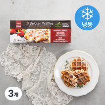 벨지움 슈가와플 10개입 (냉동), 550g, 3개