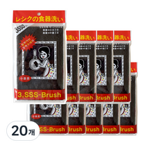 그린피아 연마수세미 3SSS, 20개, 1개입