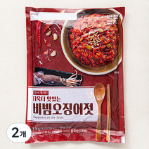 반찬단지 비빔오징어젓, 1kg, 2개