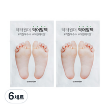 닥터원더 악어발팩, 1개입, 6세트