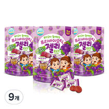 프리바이오틱 유산균 비타민 구미젤리, 15정, 9개