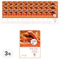 네이처바이 에센스 마스크팩 홍삼 23g, 90개입, 3개