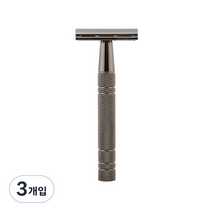 양면수동 면도기 A형, 3개입, 1개