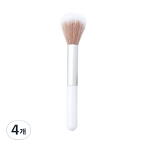 미니맥시 볼터치 브러쉬, 4개, 화이트