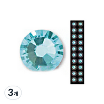 와사비네코 미미츠보 쥬얼리 귀지압패치 M 3.0mm 20p, 아쿠아마린, 3개