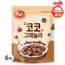 포스트 코코 그래놀라, 450g, 6개