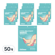 아이러버 쿨링풋 패치 일반형, 4매입, 50개
