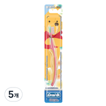 오랄비 스테이지스 유아 칫솔 1단계, 랜덤 발송, 5개, 1개