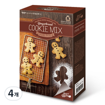 브레드가든 진저브레드 쿠키 믹스, 270g, 4개