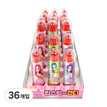 시크릿쥬쥬 립스틱캔디, 5g, 36개
