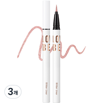 토니모리 애교 빔 글리터 라이너 0.5g, 3개, 02 로즈 골드