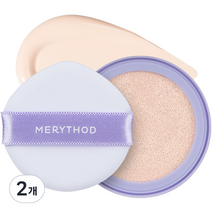 메리쏘드 릴커버 프루프 쿠션 파운데이션 리필 11g, 퓨어 아이보리, 2개