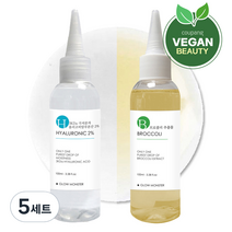 글로우몬스터 브로콜리 추출물 100ml + 3Kda 올리고 히알루론산 2% 원액 100ml, 5세트