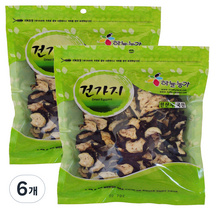 나물이야기 국산 건가지, 70g, 6개