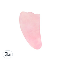 에이치콥 로즈쿼츠 괄사 마사지기 기본디자인, 핑크 오리발, 3개