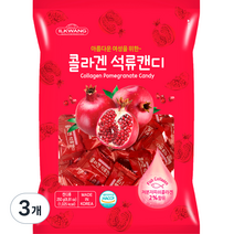 일광제과 콜라겐 석류캔디, 250g, 3개