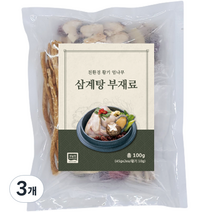 친환경 황기 엄나무 삼계탕 부재료, 100g, 3개