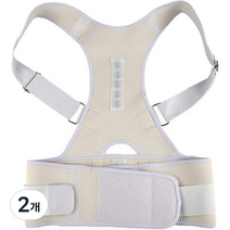 나음다름 바른자세 밴드 화이트 S 40~55kg, 2개