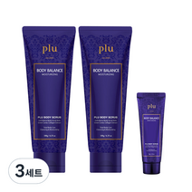 플루 바디 밸런스 스크럽 180g x 2p + 50g, 3세트