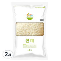 명천 든든 우리 쌀 현미, 5kg, 2개