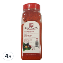 솔표식품 파프리카 시즈닝 향신료, 450g, 4개