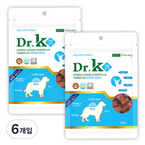 닥터케이 프리미엄 반려동물 간식 100g, 사슴고기, 6개입
