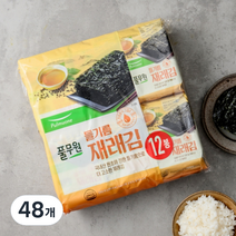 풀무원 들기름 재래도시락김, 60g, 4개
