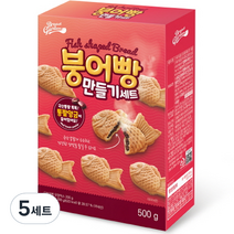 브레드가든 붕어빵 만들기세트, 500g, 5개