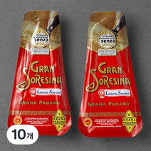 소레시나 그라나 파다노 치즈, 125g, 10개