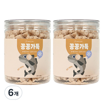 제로랩스 강아지 꽁꽁가득 대구 큐브 트릿 동결건조간식 60g, 대구 맛, 6개