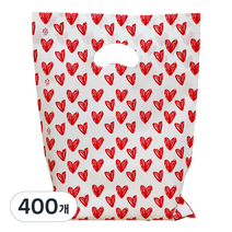 비닐 통통리본 링봉투 100p, 화이트, 400개