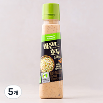 풀무원 아몬드 호두드레싱, 225g, 5개