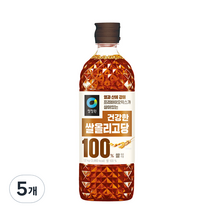 청정원 쌀올리고당, 1.2kg, 5개