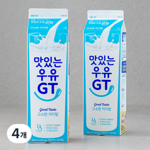 맛있는우유GT 고소한 저지방우유, 900ml, 4개