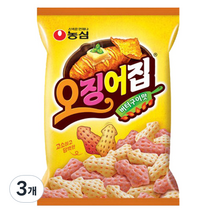 농심 오징어집, 151g, 3개