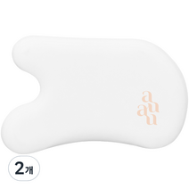 아유아유 브이턴 마사지 괄사, 2개, 화이트