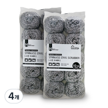 신성크린텍 스텐수세미, 10개입, 4개