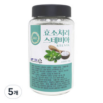 신선맘 효소처리 스테비아 100프로, 100g, 5개