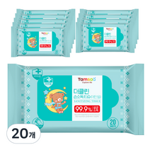 탐사 더클린 손소독 티슈, 20개입, 20개