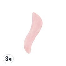 에이치콥 로즈쿼츠 괄사 마사지기 기본디자인, 핑크 부메랑, 3개